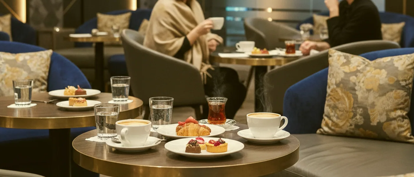 Filiżanka kawy na stole przed wieczorną grą